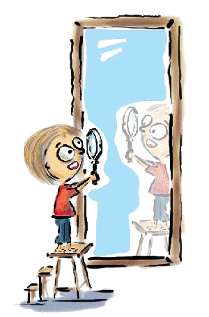 improve cartooning through self-observation