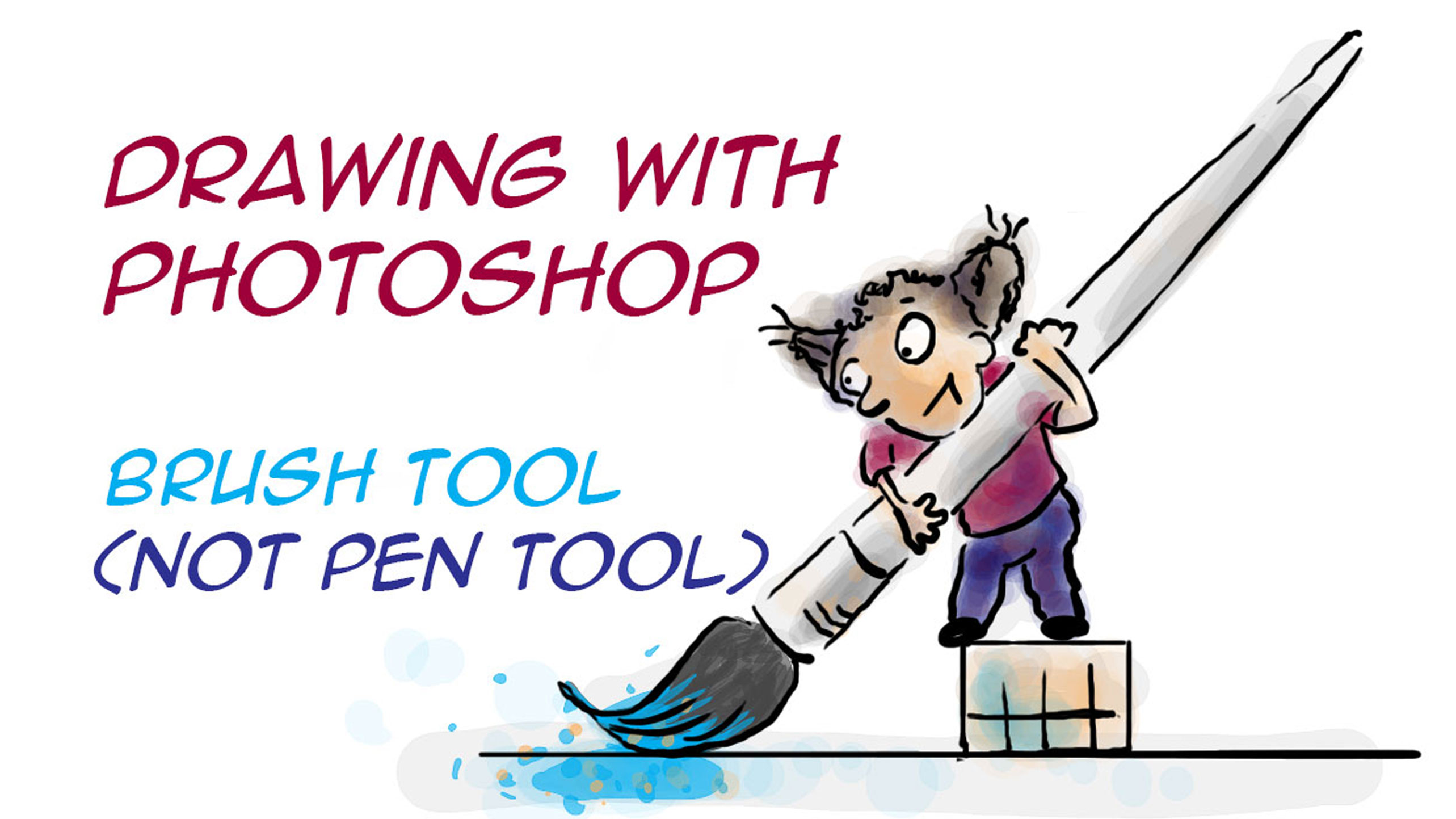 Drawing with Photoshop — Which Tool Should You Use?