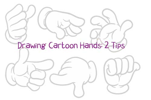 drawing cartoon hands tips