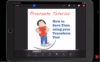 procreate tutorial step by step