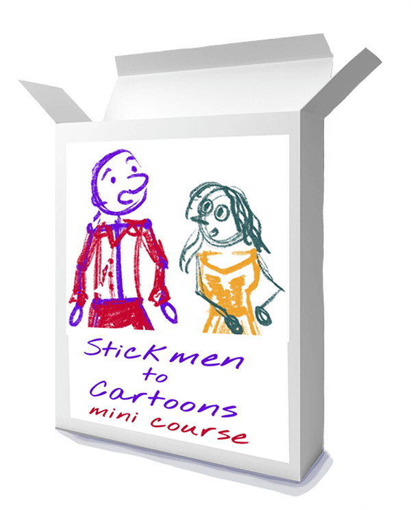 Stickmen to Cartoons mini course